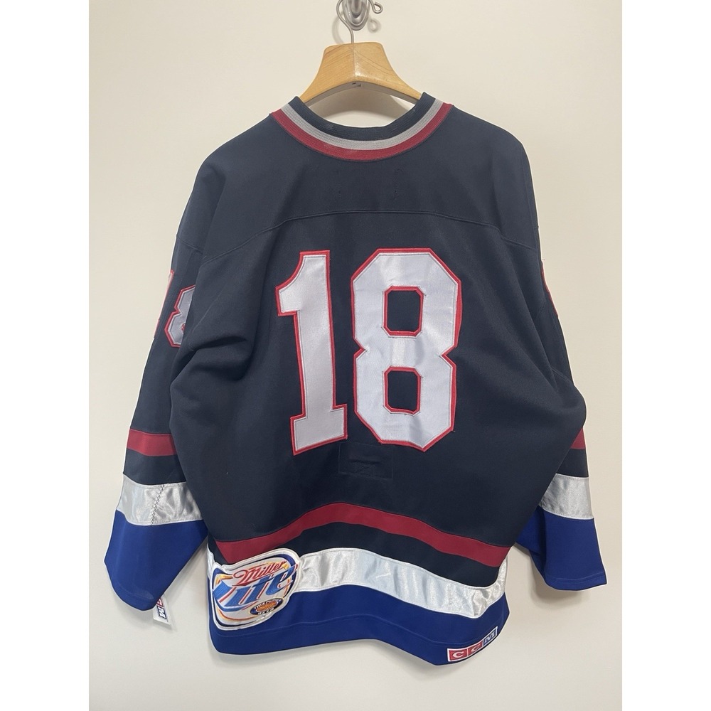 Springfield Falcons Hockey Jersey Size 2Xl CCM Minor League Vintage NWT - Picture 7 of 11